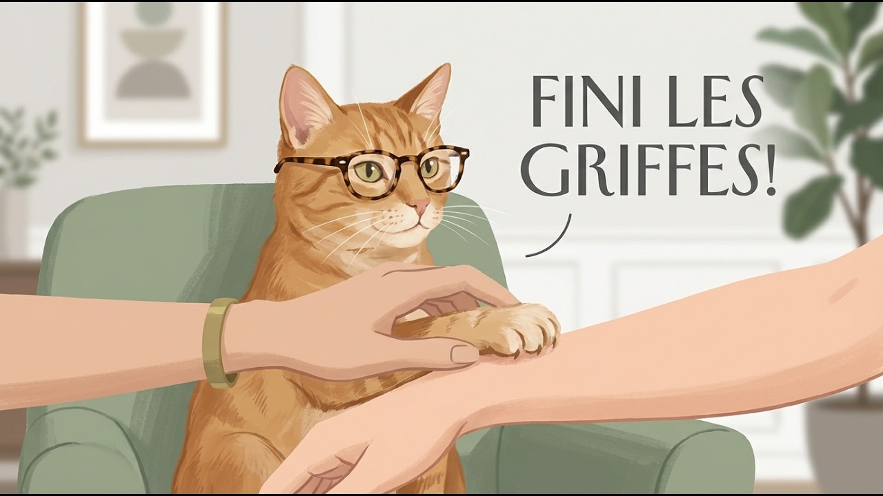 Mon Chat Me Griffe : Comment l'Arrêter (5 Techniques Qui Marchent)