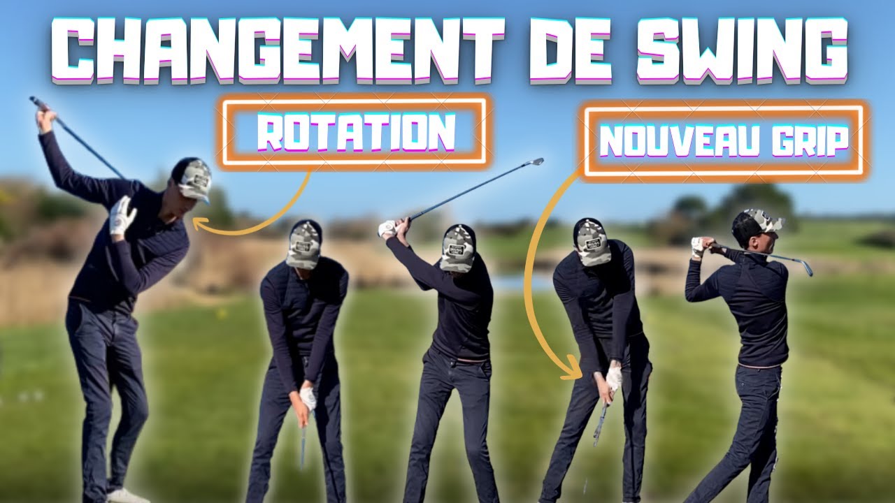 Ce que je travaille sur mon swing pour faire évoluer mon golf ! (Et c’est pas gagné …)