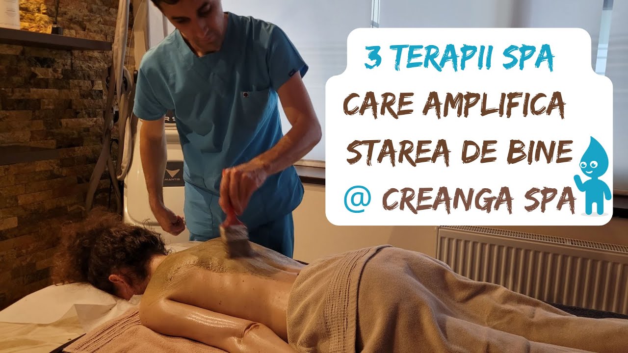 Baie în apa sărată, masaj cu săculeți din sare și pachet pentru durerile cervicale la Creanga Spa