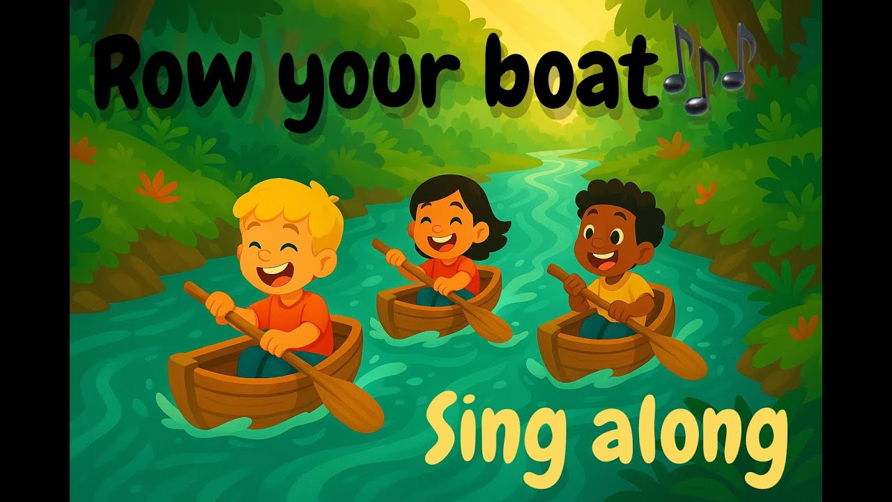 Row, Row, Row Your Boat – Englisches Kinderlied zum Mitsingen