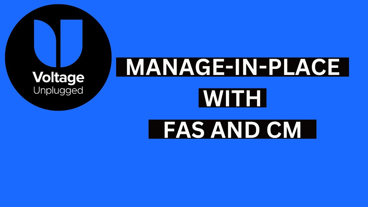 Leverage File Analysis Suite and Content Manager to manage-in-place records.