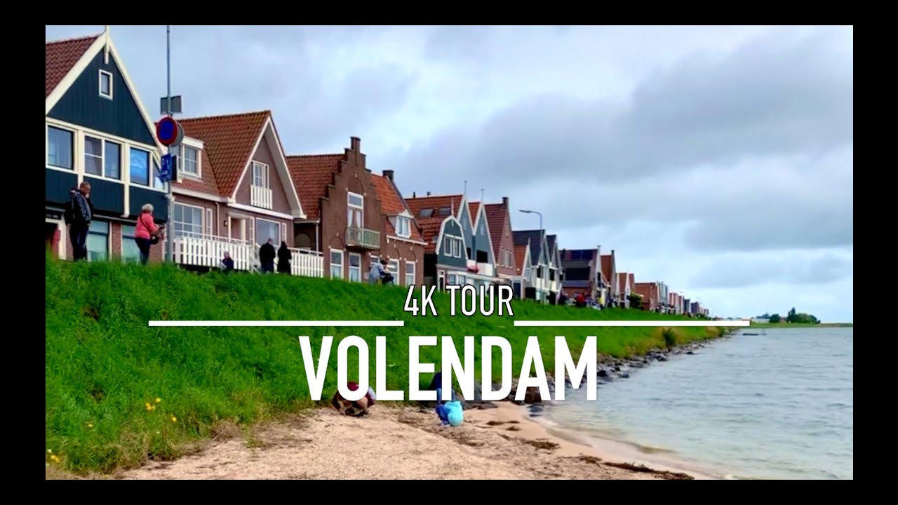 VOLENDAM 🇳🇱 HOLLAND 4K Ultra HD || The Netherlands Nederland