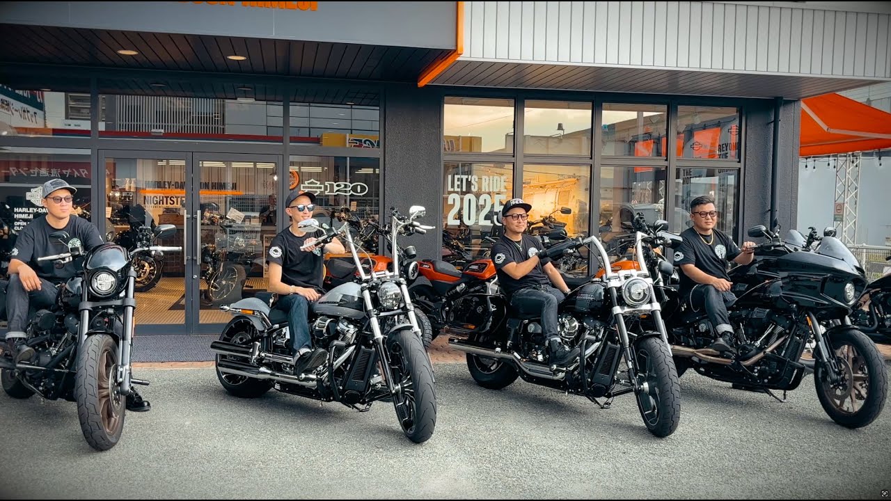 【ハーレー納車】ブレイクアウトと始まるハーレーライフ！〝深い絆〟が繋ぐハーレー納車式“ kick off！the start of a Harley life!”