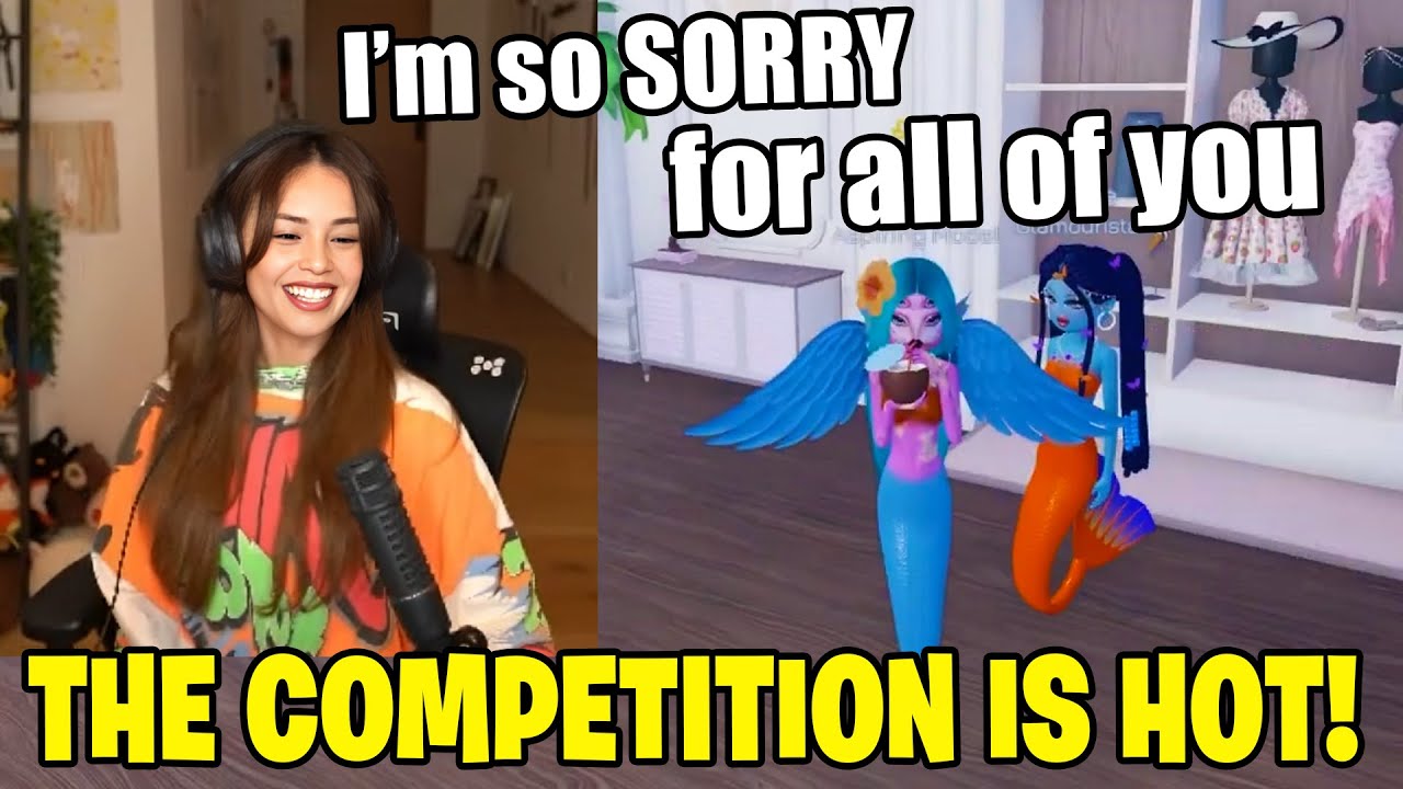 Valkyrae gets VERY COMPETITIVE in Dress to Impress with her Viewers (ROBLOX)