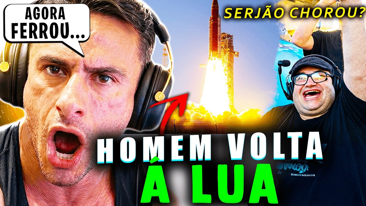 SUPER XAND&Atilde;O SE REVOLTA COM MISS&Atilde;O ARTEMIS 2: O HOMEM VOLTA A LUA??? A NASA SE SUPEROU?