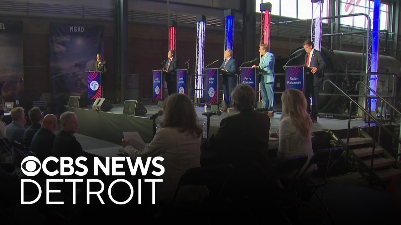 Michigan GOP gubernatorial candidates square off in debate