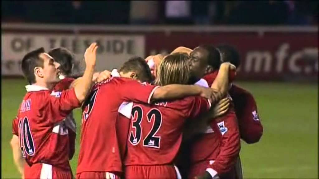 Middlesbrough 3-2 Man City 2004/2005