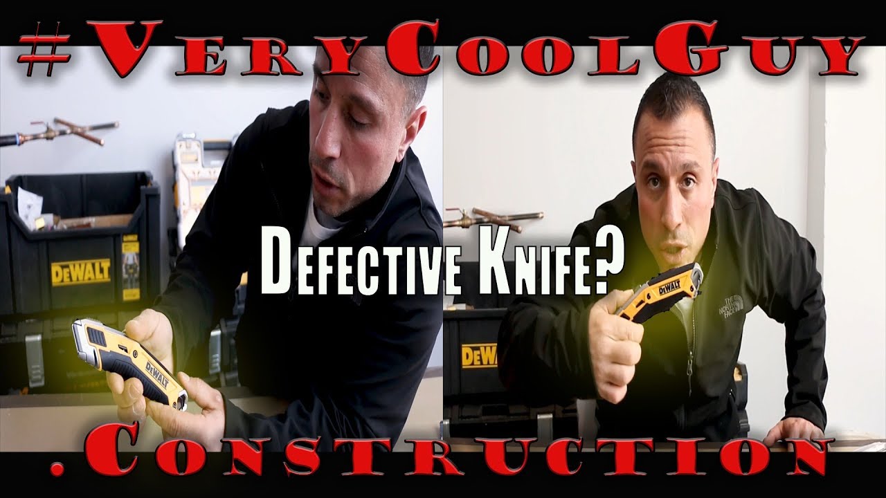 DeWALT Utility Knife Defect?