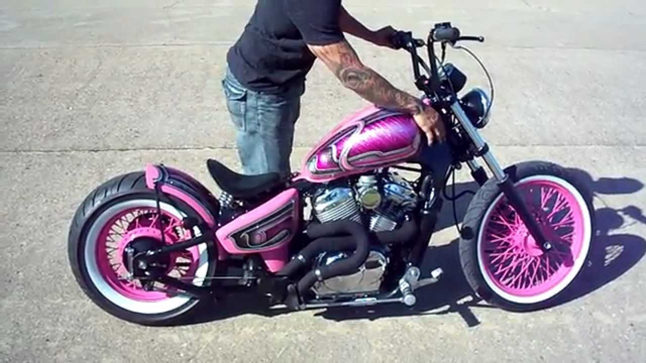 HoustonRetro Bobbers Pinky Air ride Bobber!!! walk around