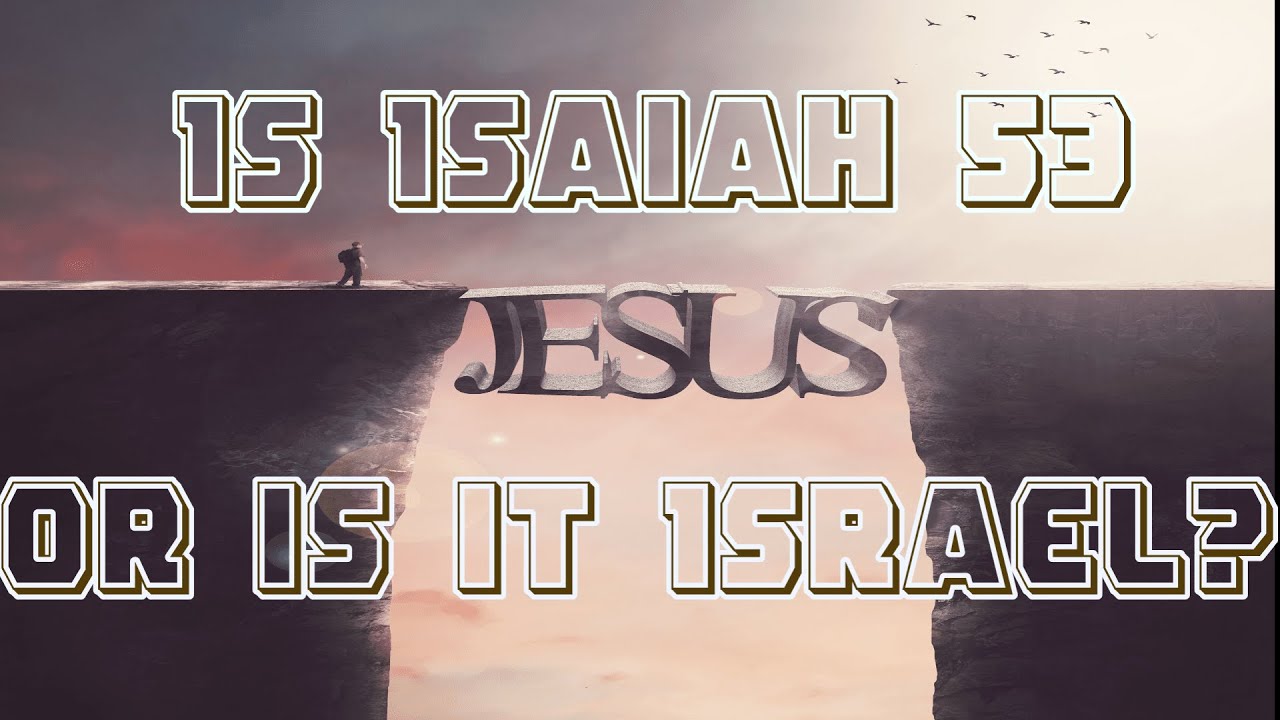 Isaiah 53 and the Suffering servant, the Rabbi Tovia Singer Rebuttal!
