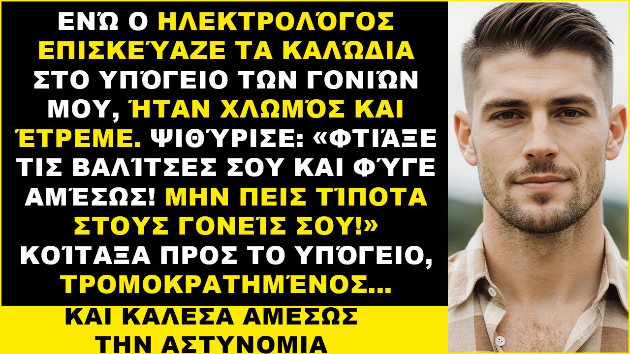 Ένα απλό ηλεκτρικό φτιάξιμο αποκάλυψε το μεγαλύτερο μυστικό των γονιών μου