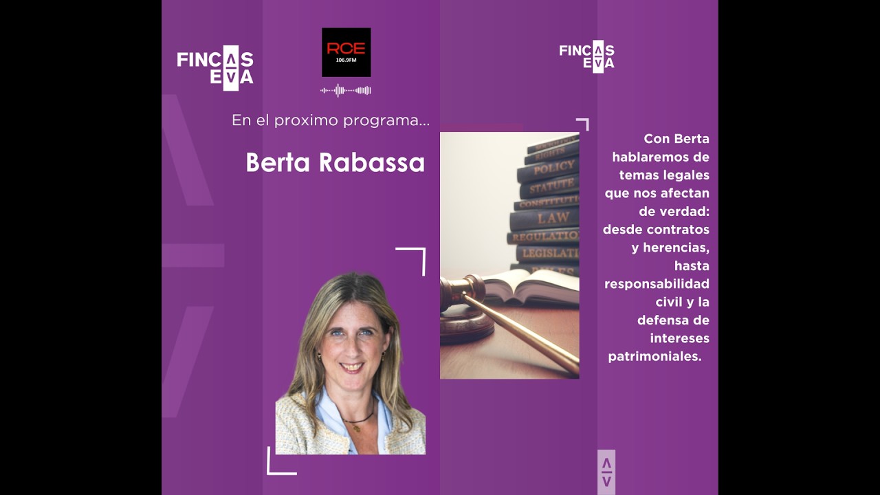 M2 18/02/26 (Immosomni) con Berta Rabassa, abogada en Bufete Perez Pozo