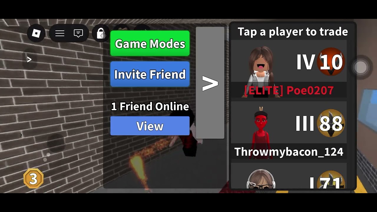 Playing mm2