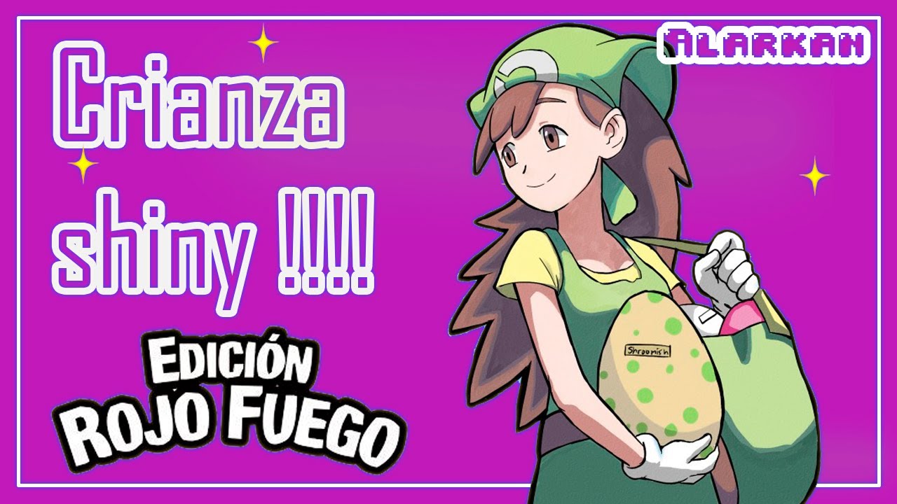 Crianza shiny en pokemon rojo fuego