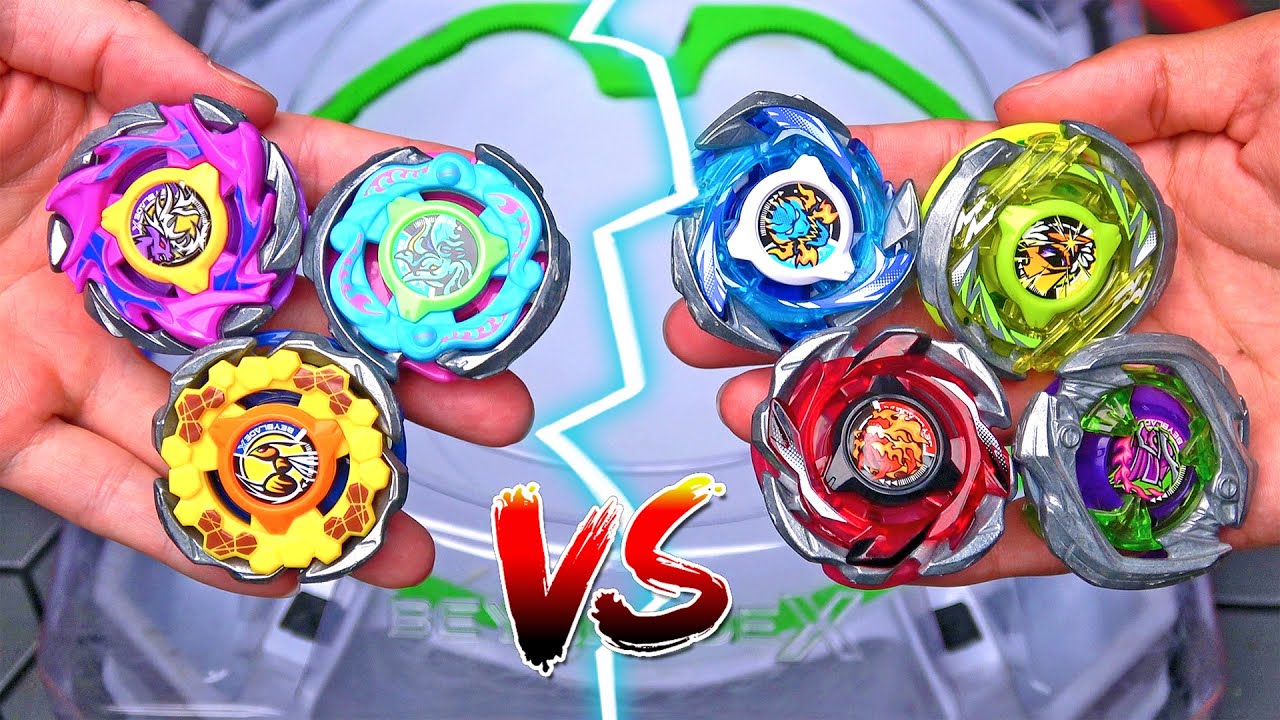 TEAM PERSONA vs TEAM HASBRO EXCULSIVE Beyblade X Team Battle