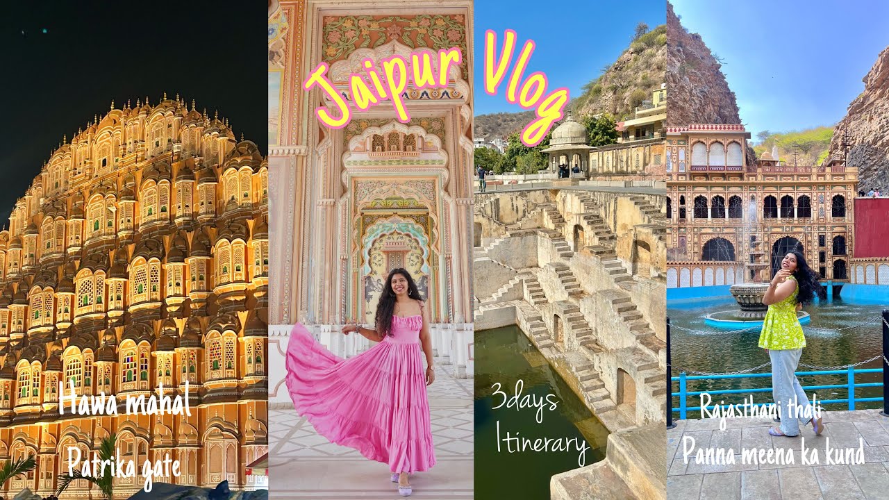 Jaipur Vlog | 3 days Itinerary | Places to visit in Jaipur Rajasthan | India 🇮🇳| S Vlogs