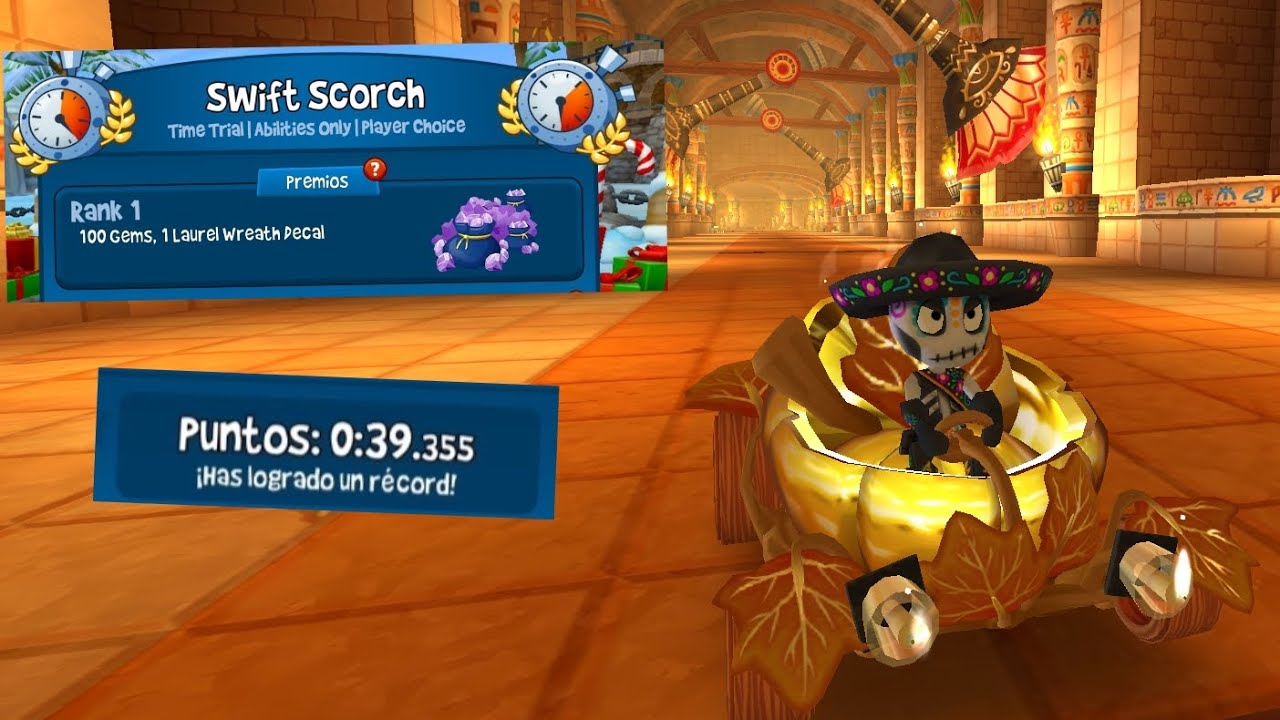 Cómo ganar el evento Swift Scorch + el Premio 🏆 de 100 Gemas 💎
