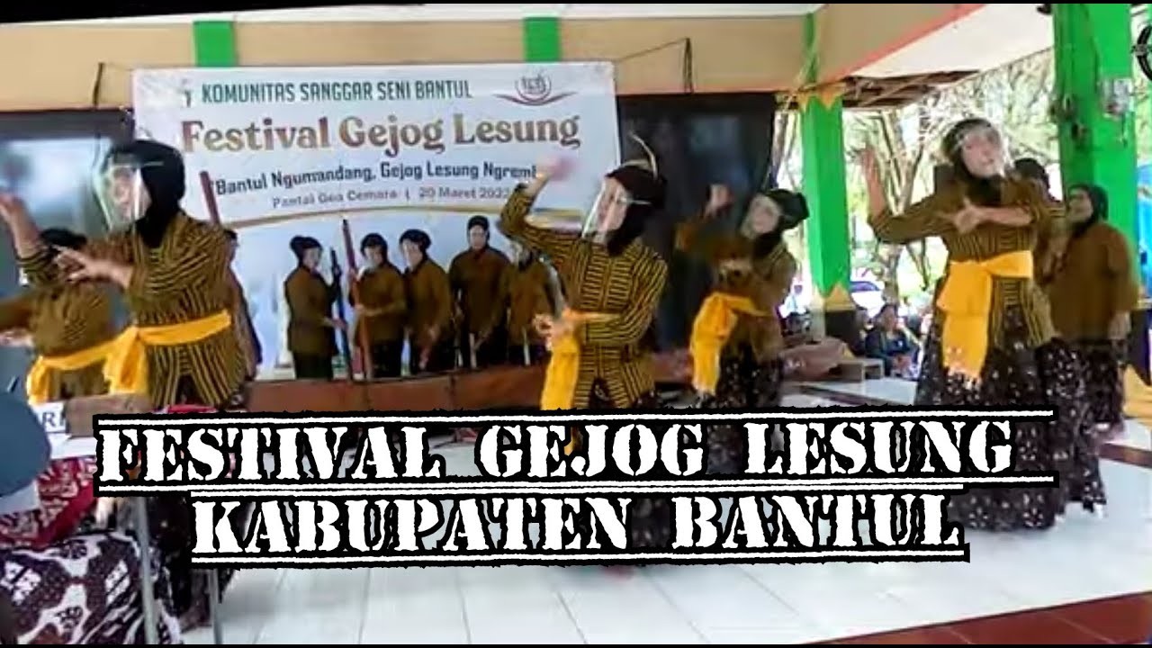 FESTIVAL GEJOG LESUNG BANTUL (CONDRO WIROMO NGUNAN UNAN)