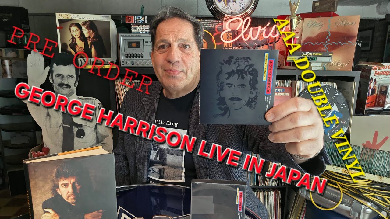 Pre ORDER: THE BEATLES 'GEORGE HARRISON LIVE IN JAPAN' W/ CLAPTON REISSUED AAA  2 VINYL LPs & 2X CD