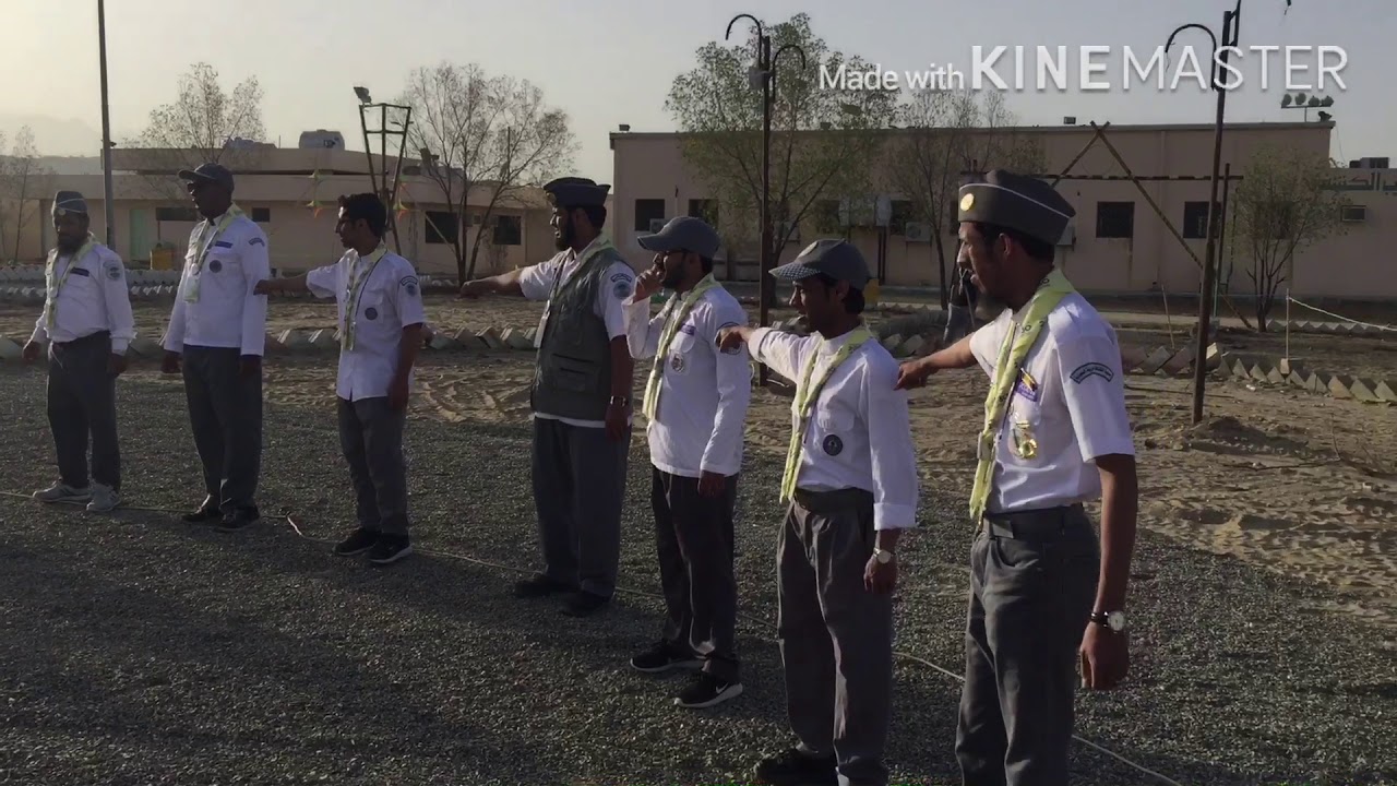 يوميات كشاف..تحية العلم السعودي 🇸🇦