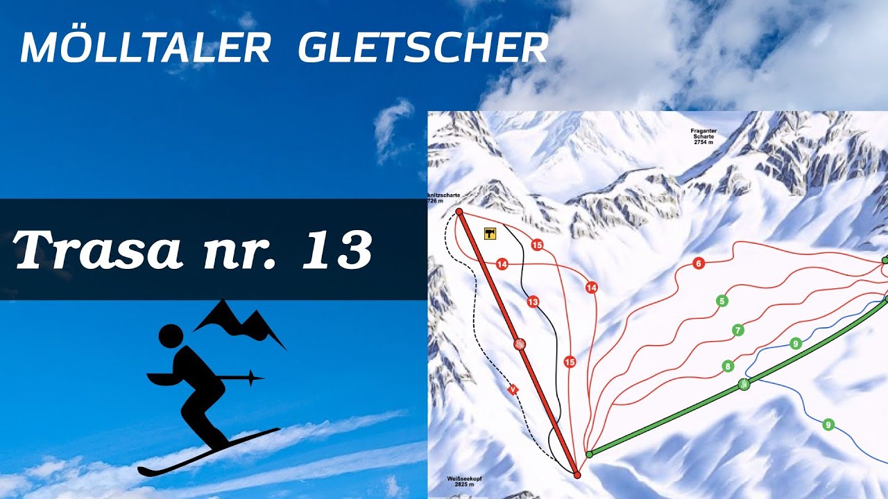Mölltaler Gletscher Trasa nr 13 Pinte nr 13 4K