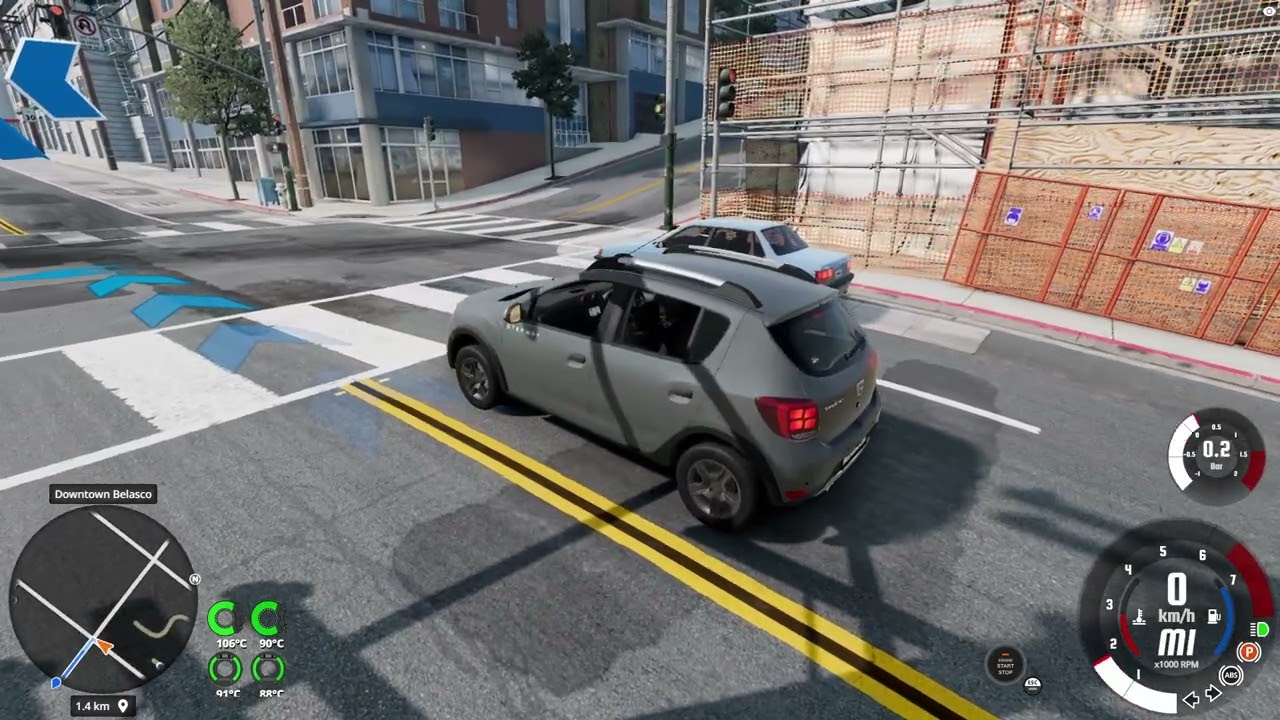Sonunda Arabayı Deyiştik Be BeamNG.drive Kariyer Yeniden  #3
