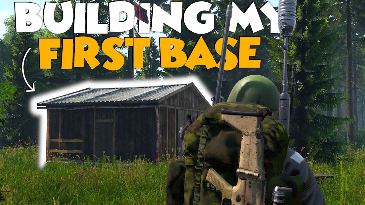 DayZ - Building My First BASE On Livonia! Se6Ep2