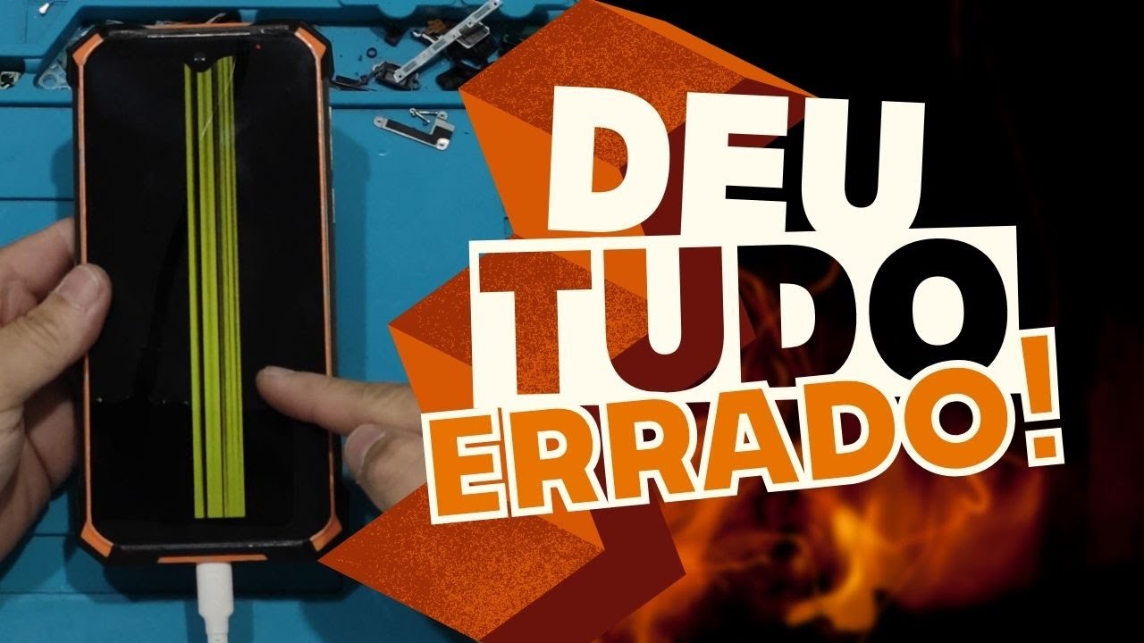 Como Corrigir Erro Tela Listada Apos Reinstalação de Software em Doogee S88 Plus