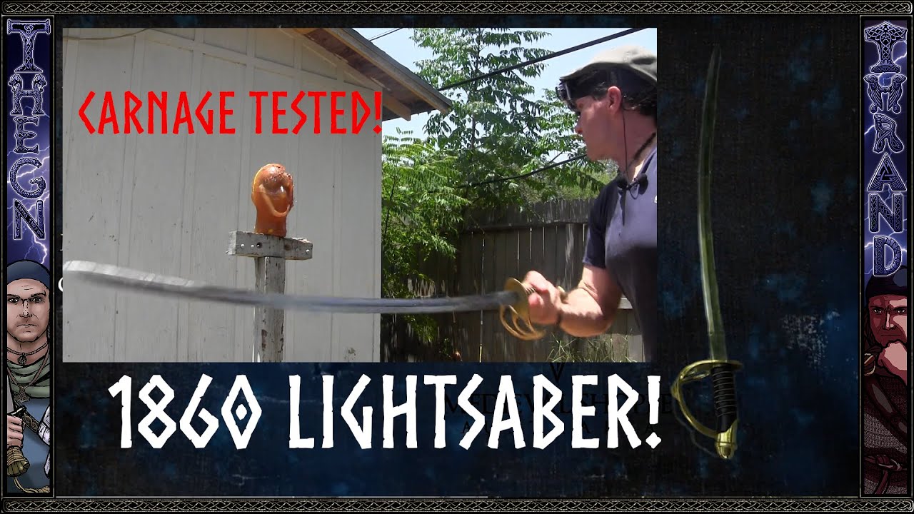 1860 Light Cavalry Saber Carnage Tested!