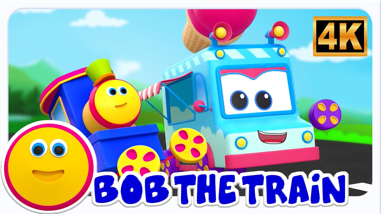 Wheels on the Ice Cream Truck + More Vehicle Rhymes & Songs for Kids
