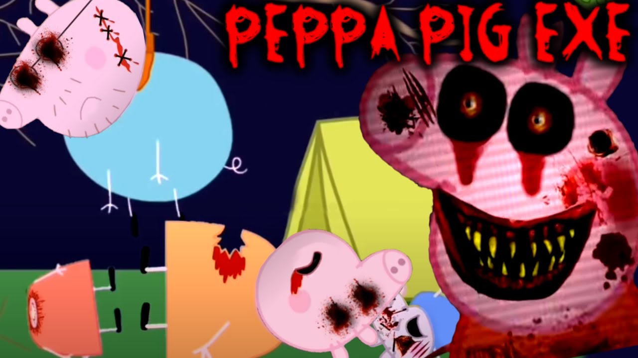 EVEN MORE PEPPA PIG.EXE HORROR MOVIE ANIMATION PARODIES | Luigikid Reacts