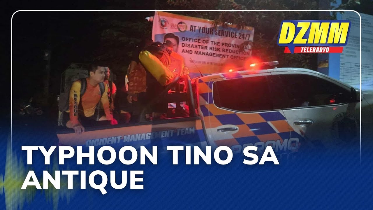 Over 1.5K families in Antique pre-emptive evacuate due to 'Tino' | (04 November 2025)