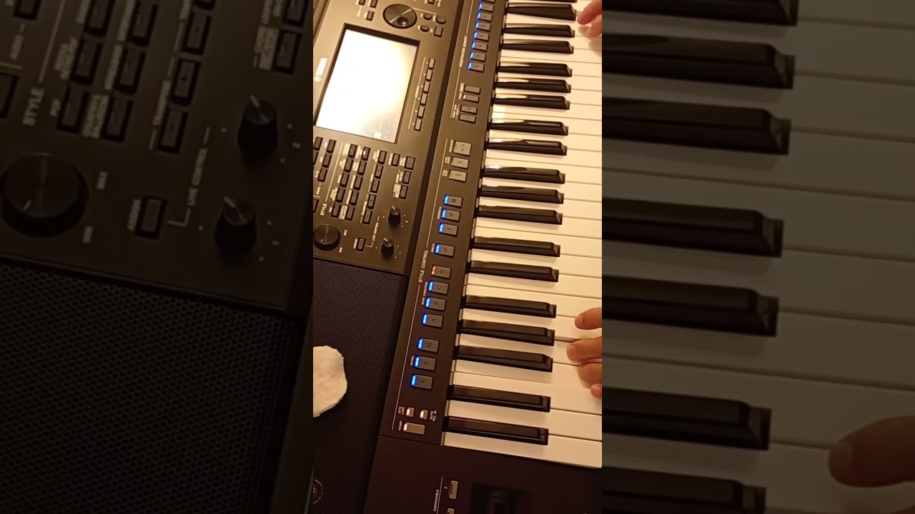 Frank Sinatra - My Way, keyboard ver. #music #piano #cover #yamaha 