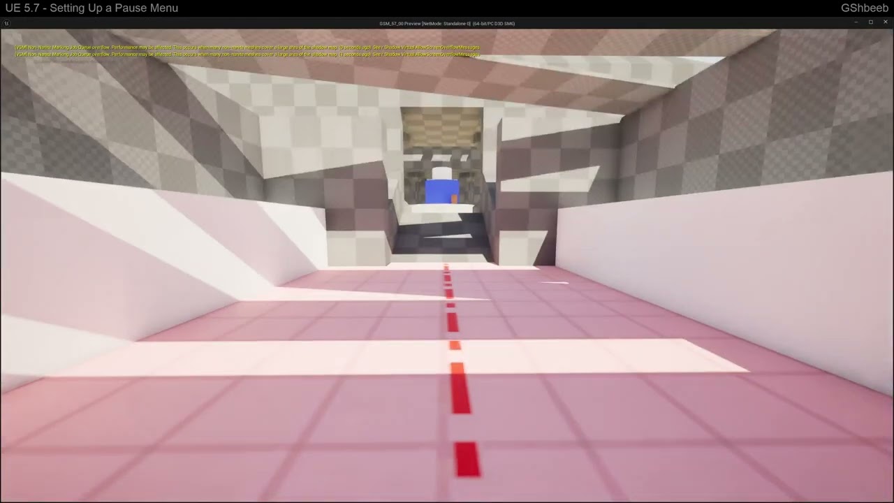 Setting Up a Pause Menu
