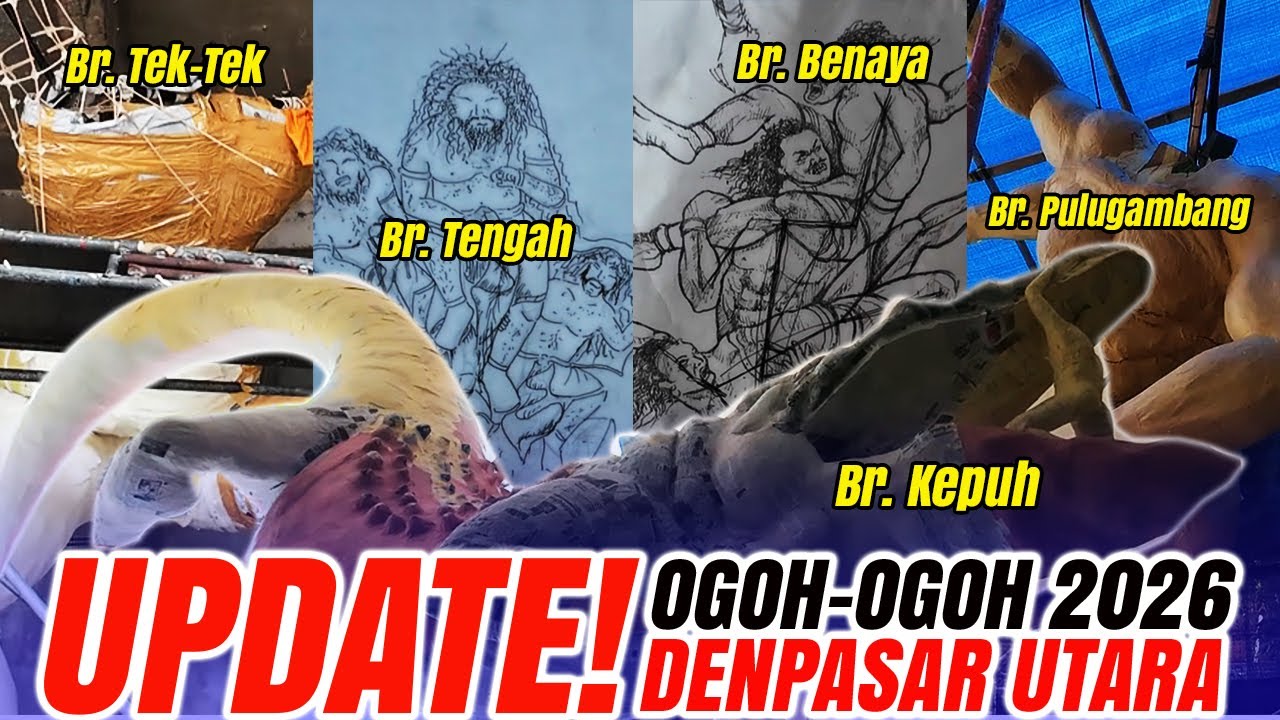 PENILAIAN SEMAKIN DEKAT.. UPDATE OGOH OGOH 2026 DENPASAR UTARA DESA PEGUYANGAN