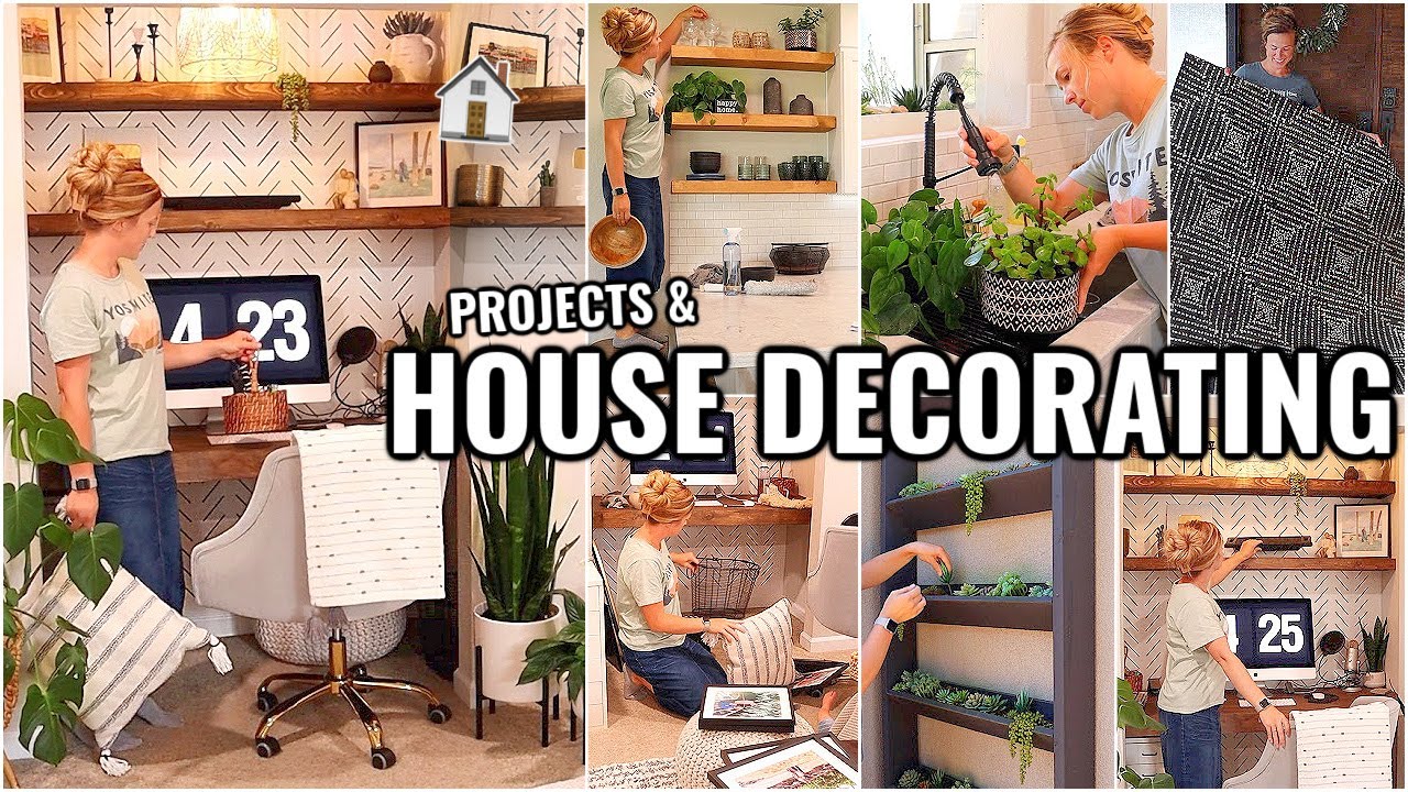 DECORATING MY HOUSE & SPEND THE DAY WITH ME!!🏠 DECORATE & CLEAN WITH ME | OUR ARIZONA FIXER UPPER