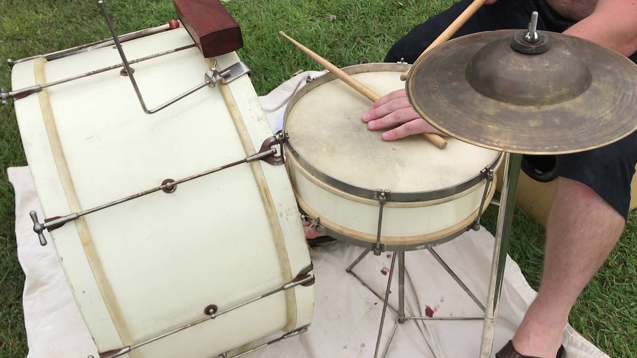 1920s Leedy Trap set demo