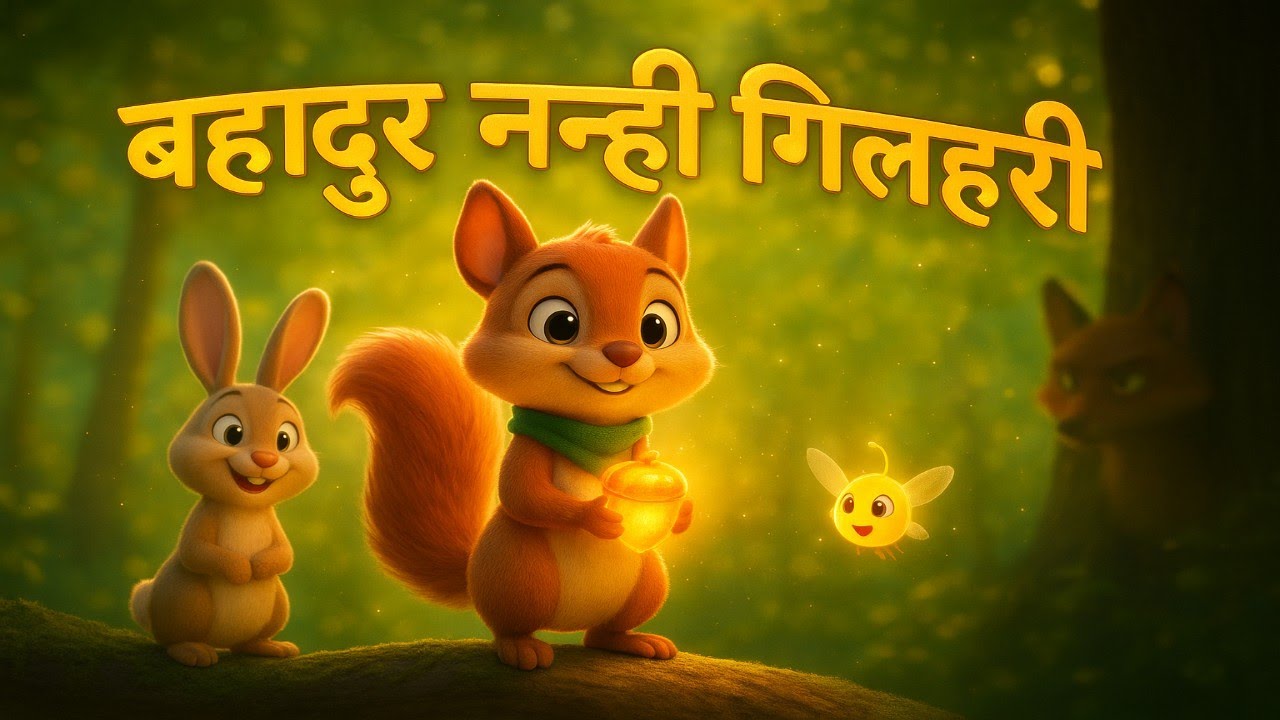 बहादुर नन्ही गिलहरी | The Brave Little Squirrel | Moral Hindi Story