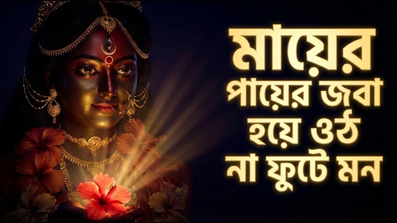 মায়ের পায়ের জবা হয়ে ওঠ না ফুটে মন | Mayer Payer Joba | Bengali Devotional Bhajan