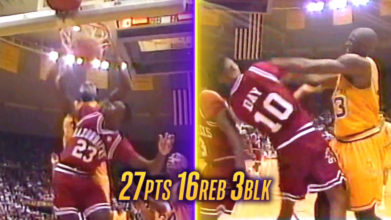Shaq Snaps After Getting Fouled