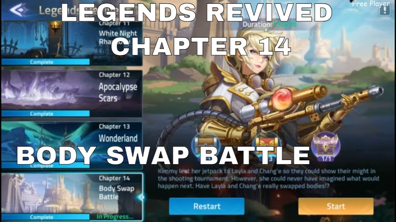 LEGENDS REVIVED  | CHAPTER 14 | BODY SWAP BATTLE ► MOBILE LEGENDS ADVENTURE
