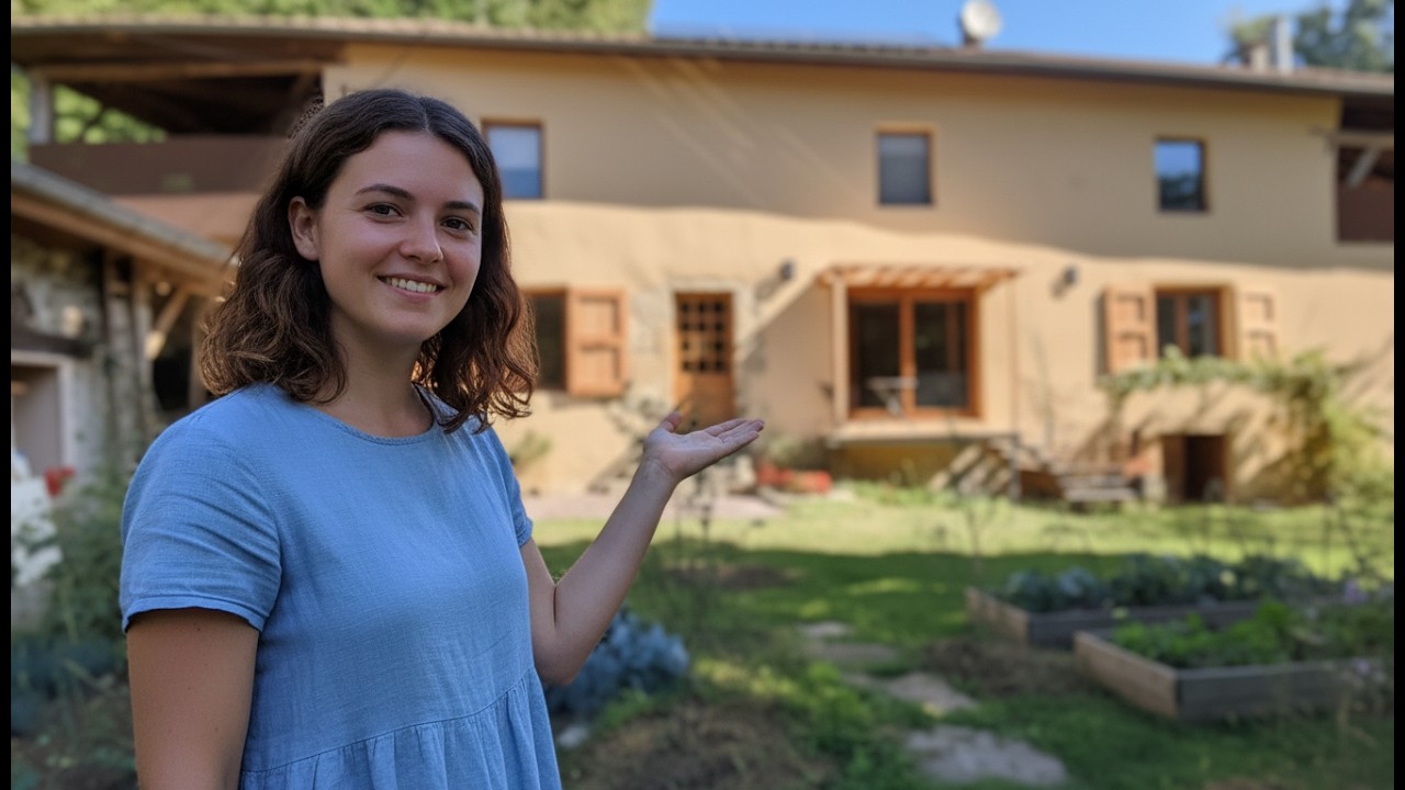 On visite une ferme rénovée entre Grenoble et Valence