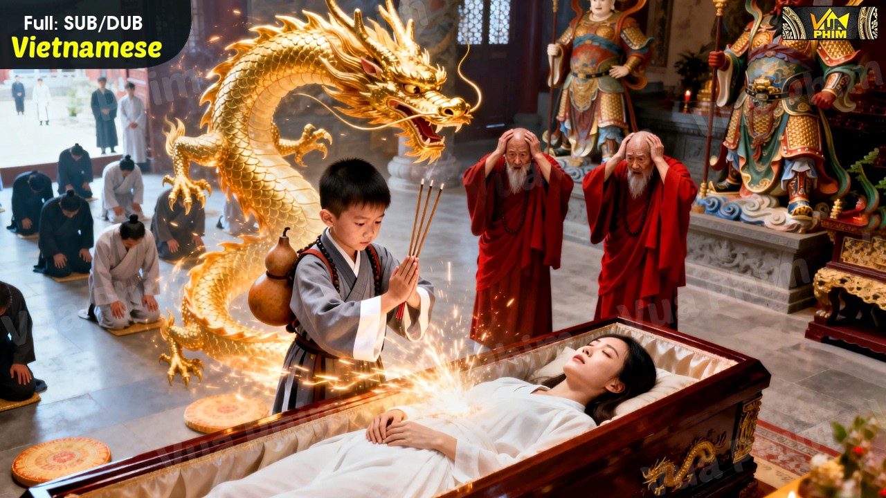 Cậu Bé Thầy Chùa Lén Xuống Núi Tuyển Vợ Cho Cha Vô Tình Thấy Mẹ Ruột Bị Đám Côn Đồ Nhét Vào Quan Tài
