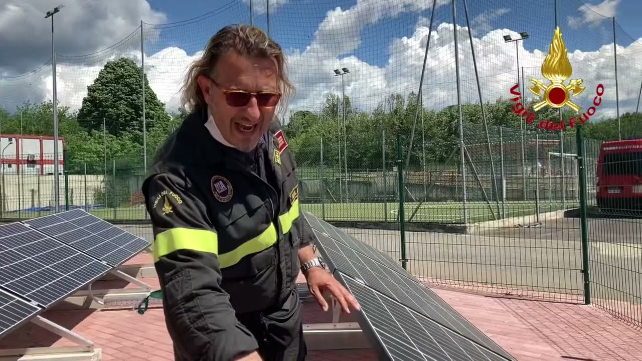 Impianti fotovoltaici firefighter vigili del fuoco