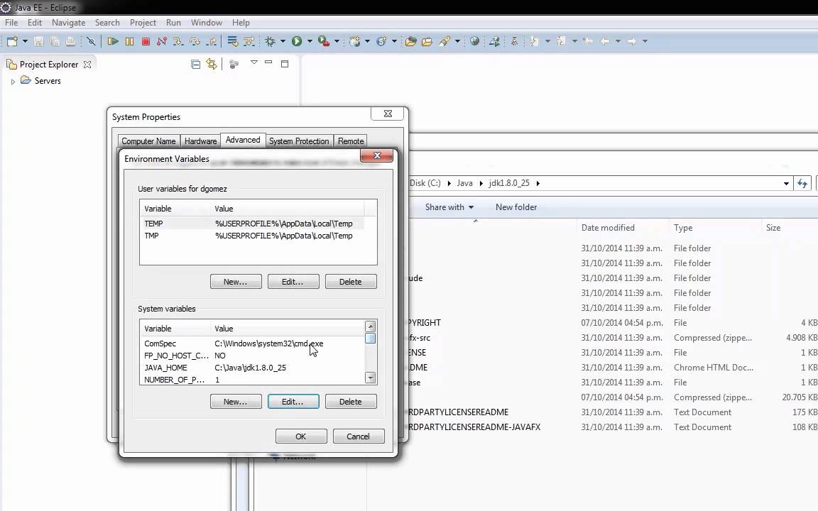 Configurar JAVA_HOME