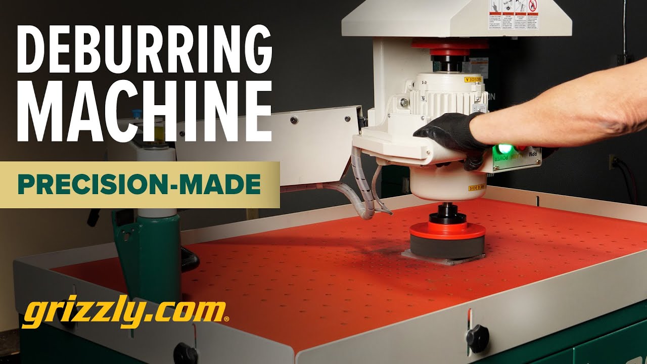 GRIZZLY Deburring Machine Deep Dive - Model G0974