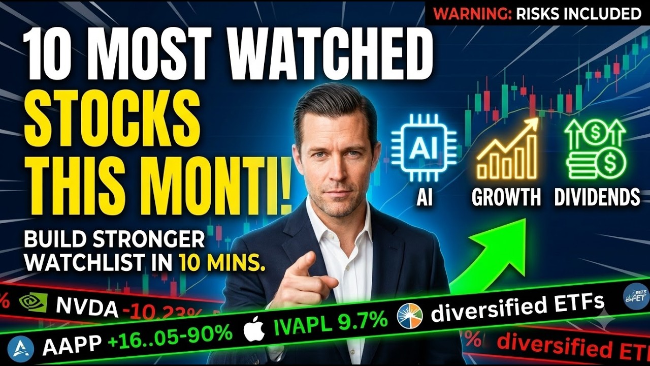 Top 10 Stocks to Buy This Month 📈 | Best AI, Growth & Dividend Stocks for 2026