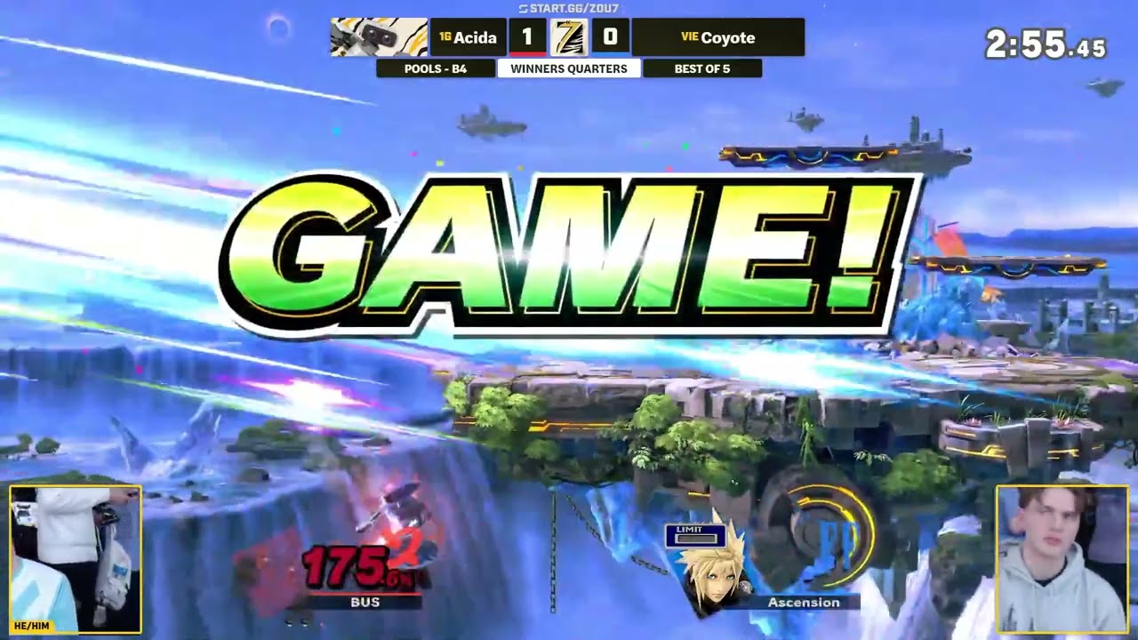 The Zou 7 - Acida (R.O.B) Vs Coyote (Cloud) - Pools Winners Quarter-Finals