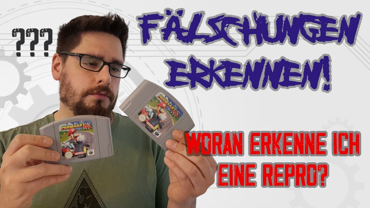 Gefälschte Videospiele - Wie erkenne ich Repros von Cardridges - Kevlar-Special