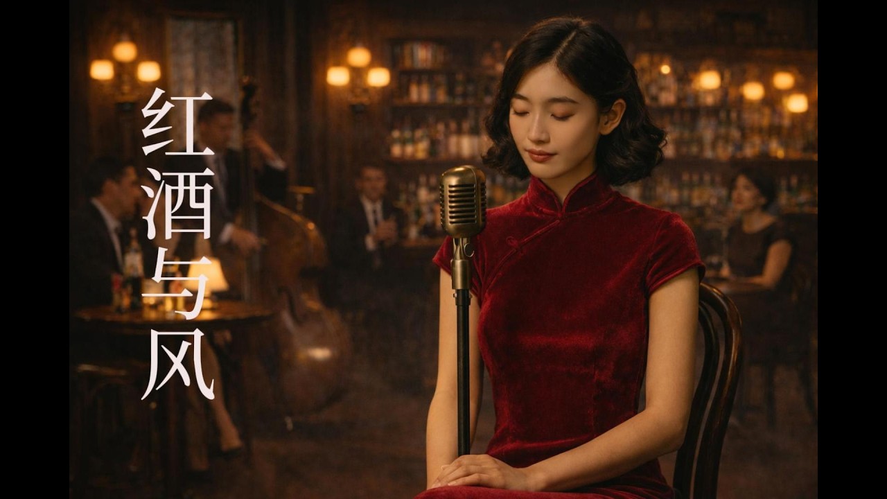 红酒与风｜夜上海爵士蓝调 · 微醺的夜色慢慢流动